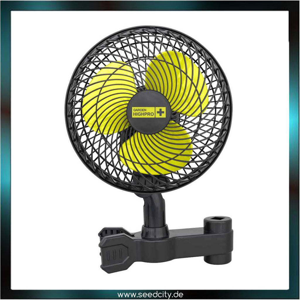 GARDEN HIGHPRO - Growbox Clip Ventilator PROFAN 20W - mit Oszillator Ø20cm