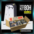GARDEN HIGHPRO - LEDMAXECO 150W Growbox Komplettset - 80x80x180cm