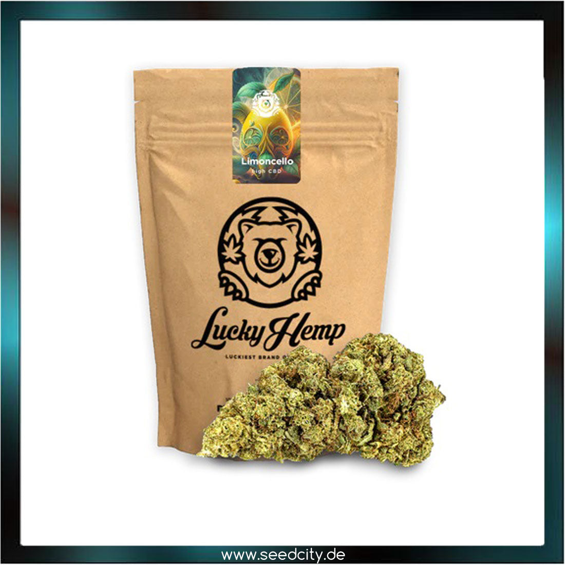 Lucky Hemp - Limoncello CBD - 1g Ökopack
