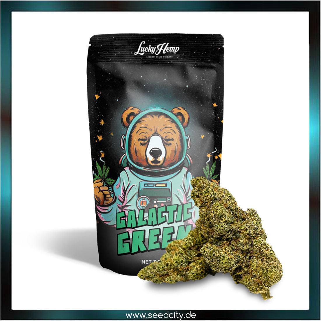 Lucky Hemp - Galactic Green - Cali Pack