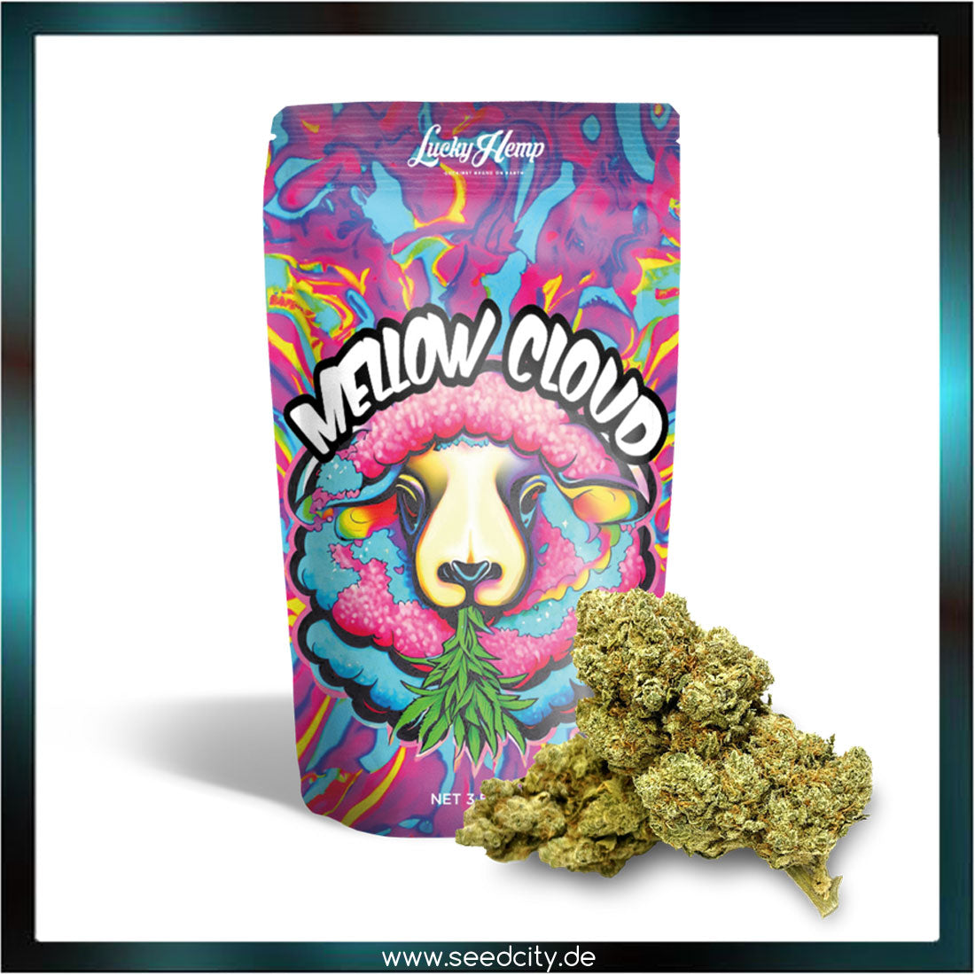 Lucky Hemp - Mellow Cloud CBD - Cali Pack