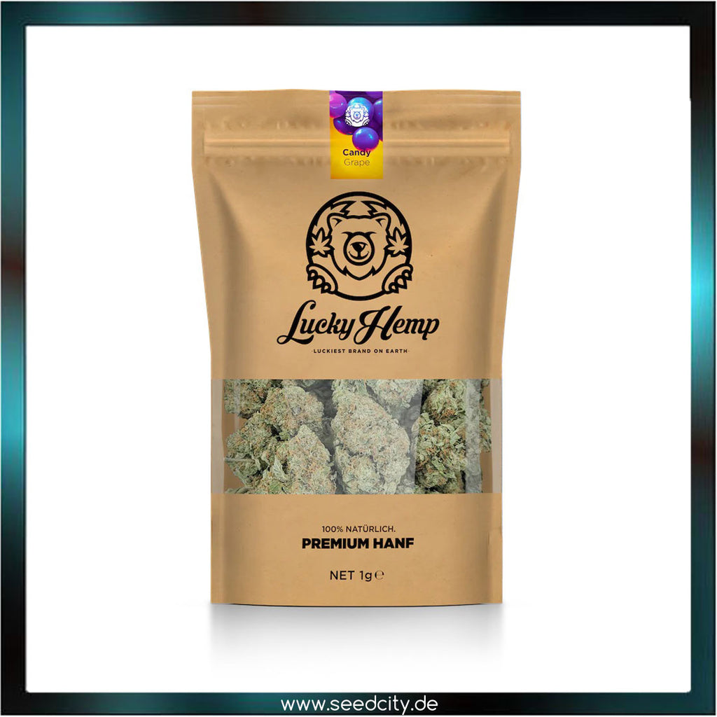 Lucky Hemp - Candy Grape CBD - 1g Ökopack
