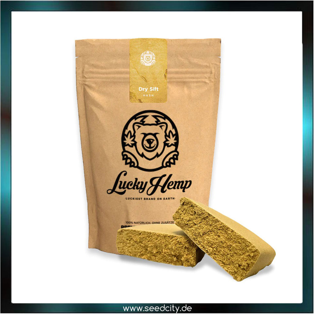 Lucky Hemp - Dry Sift Hash - 2g Ökopack