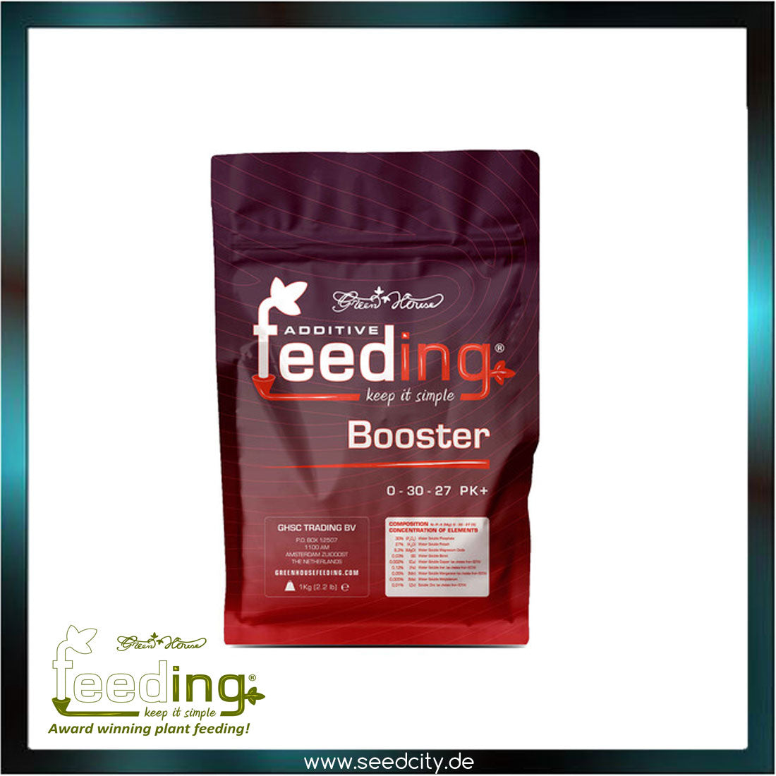 Greenhouse Feeding - Mineral Feeding - BOOSTER PK+