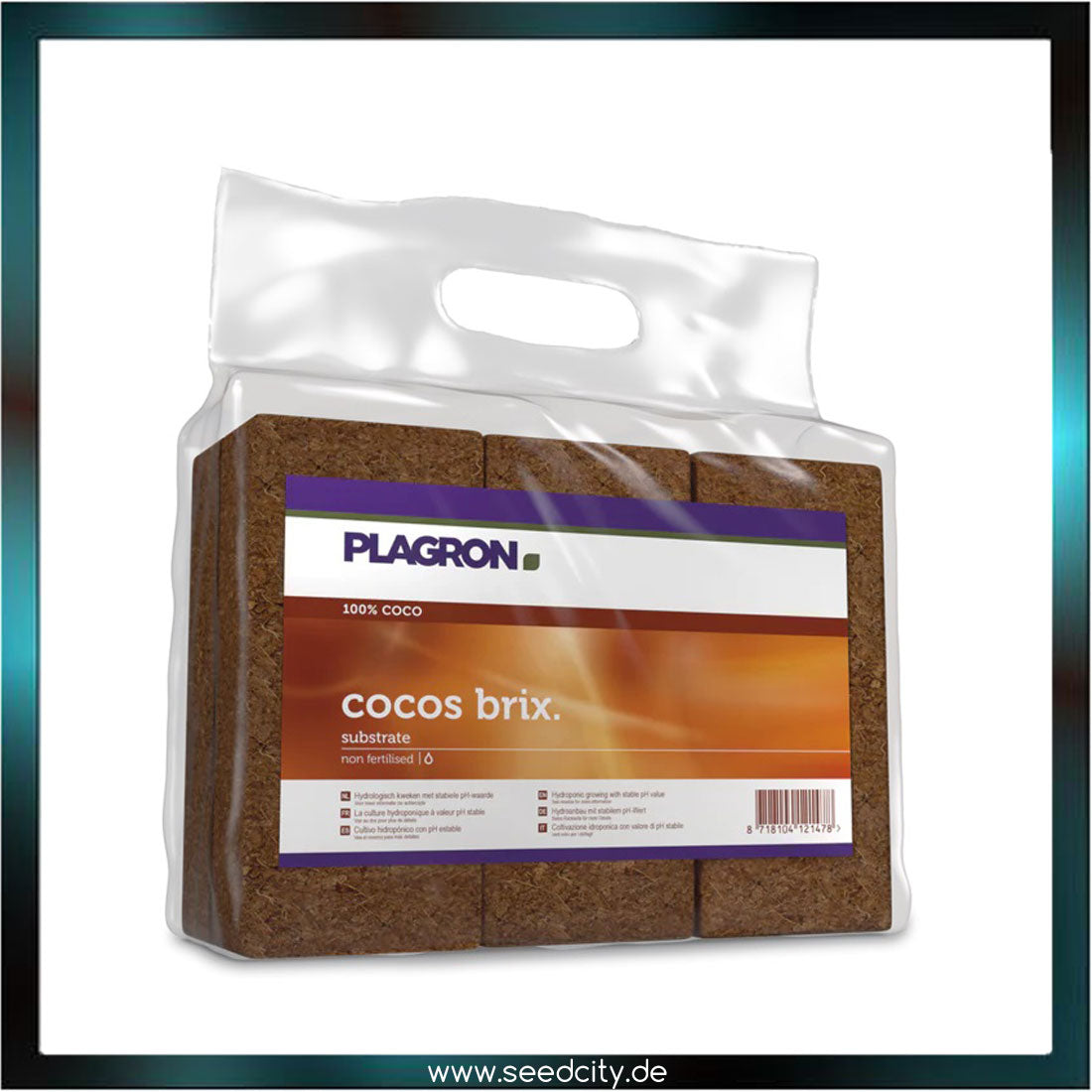 PLAGRON - Cocos Brix +/- 9L (6er Pack)
