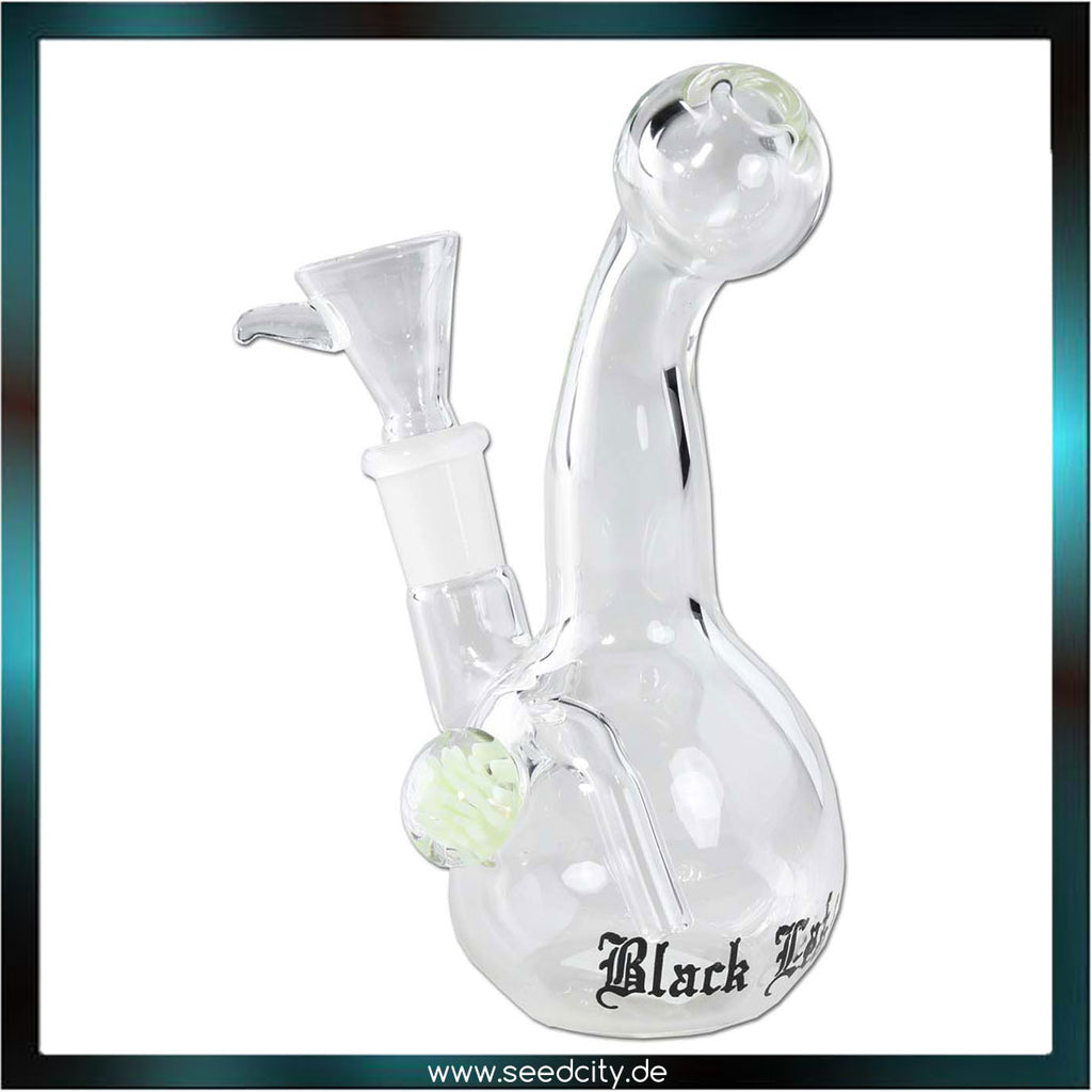 BLACK LEAF - Glasbubbler für Kräuter & Öl
