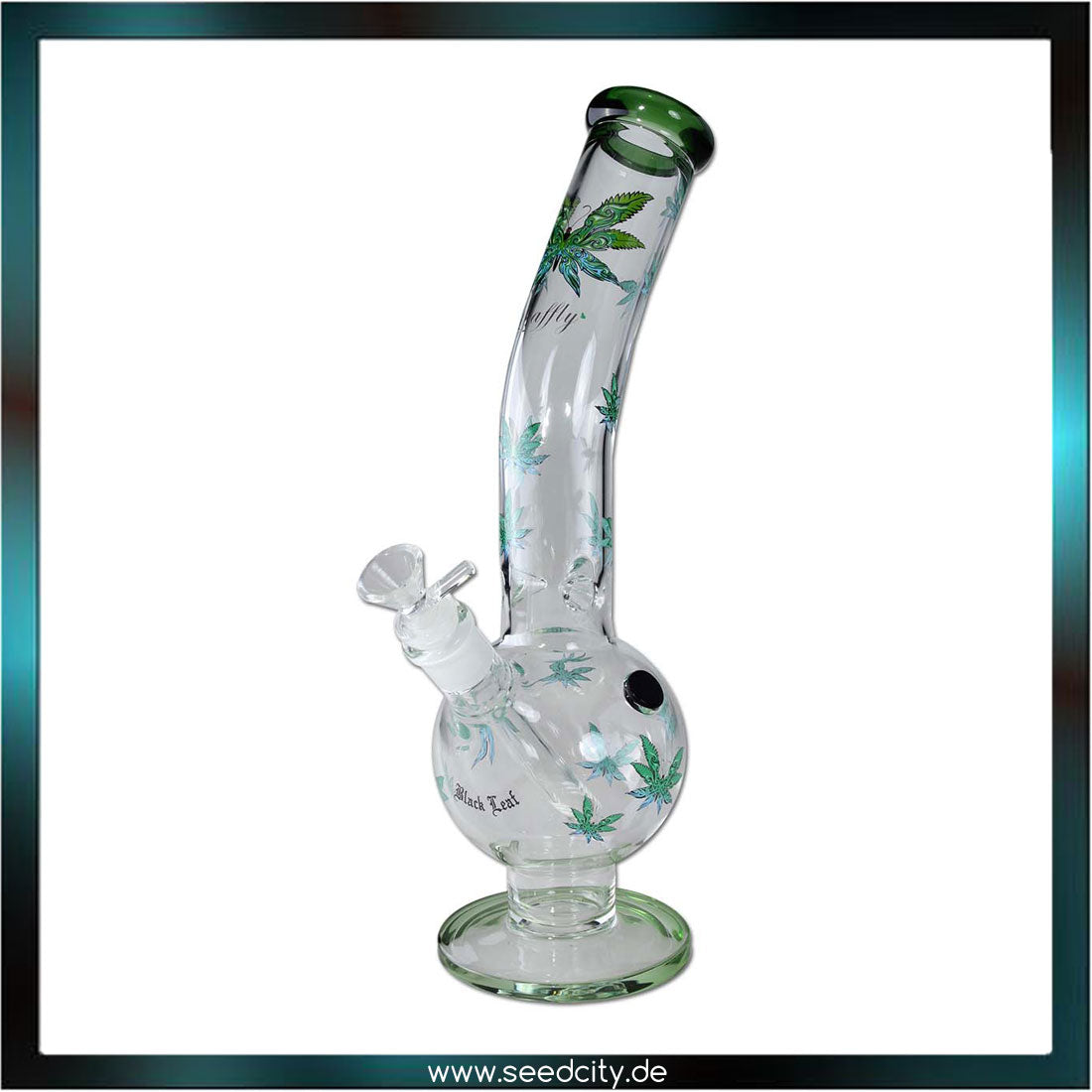 BLACK LEAF - Icebong gebogen - LEAFFLY
