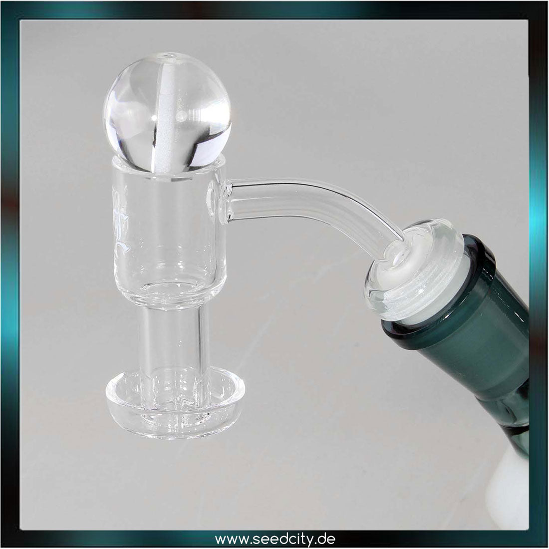 BLACK LEAF - Terp Slurper - Quartzbanger m. Murmel