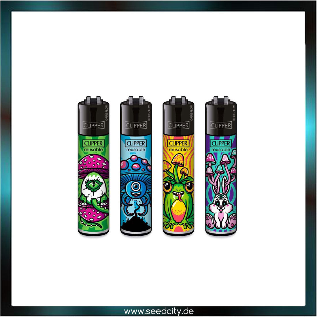 Clipper Feuerzeug - SHROOMS 11