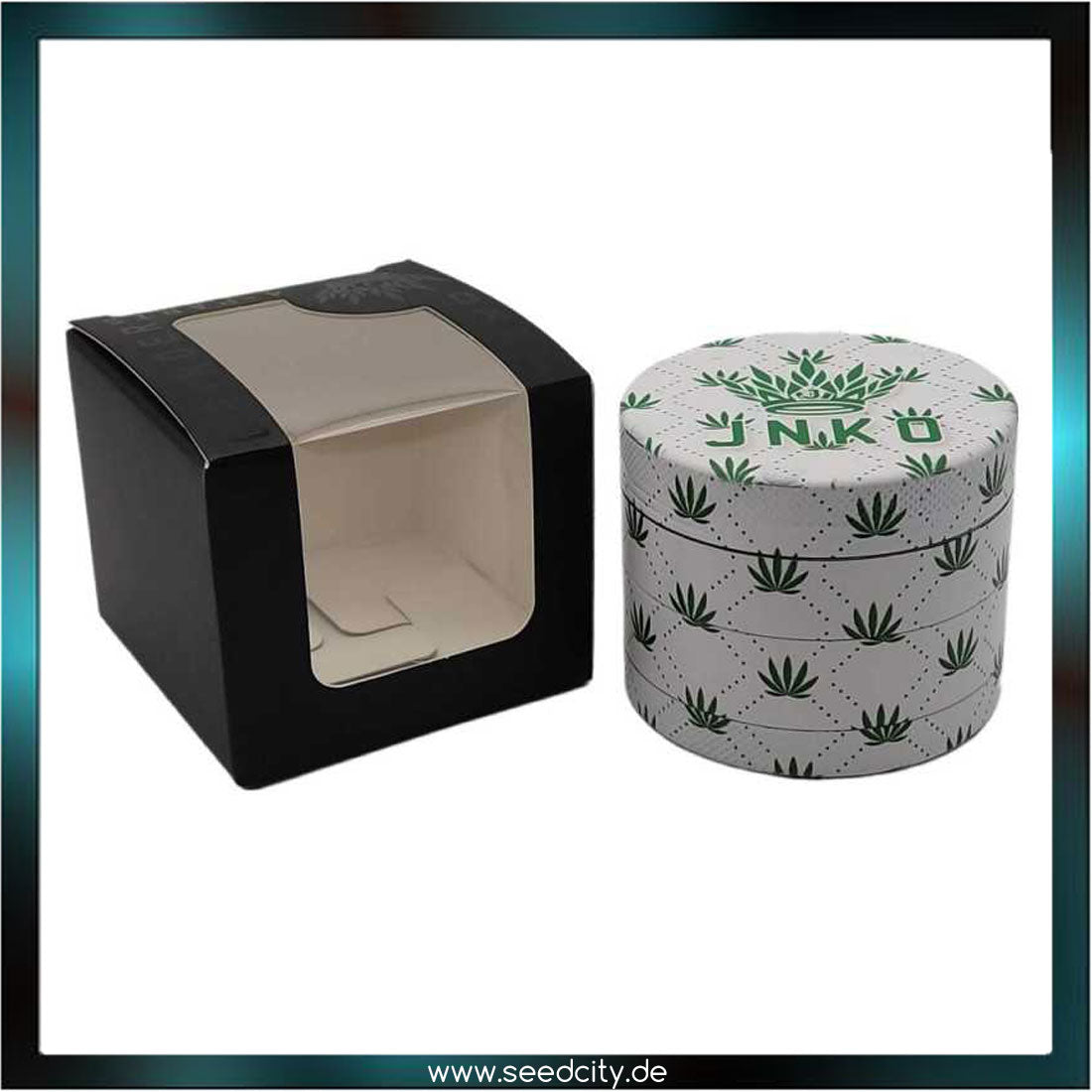 JNKO - GRINDER XL 4-tlg. Marihuana Serie 5 - Aluminium 55mm