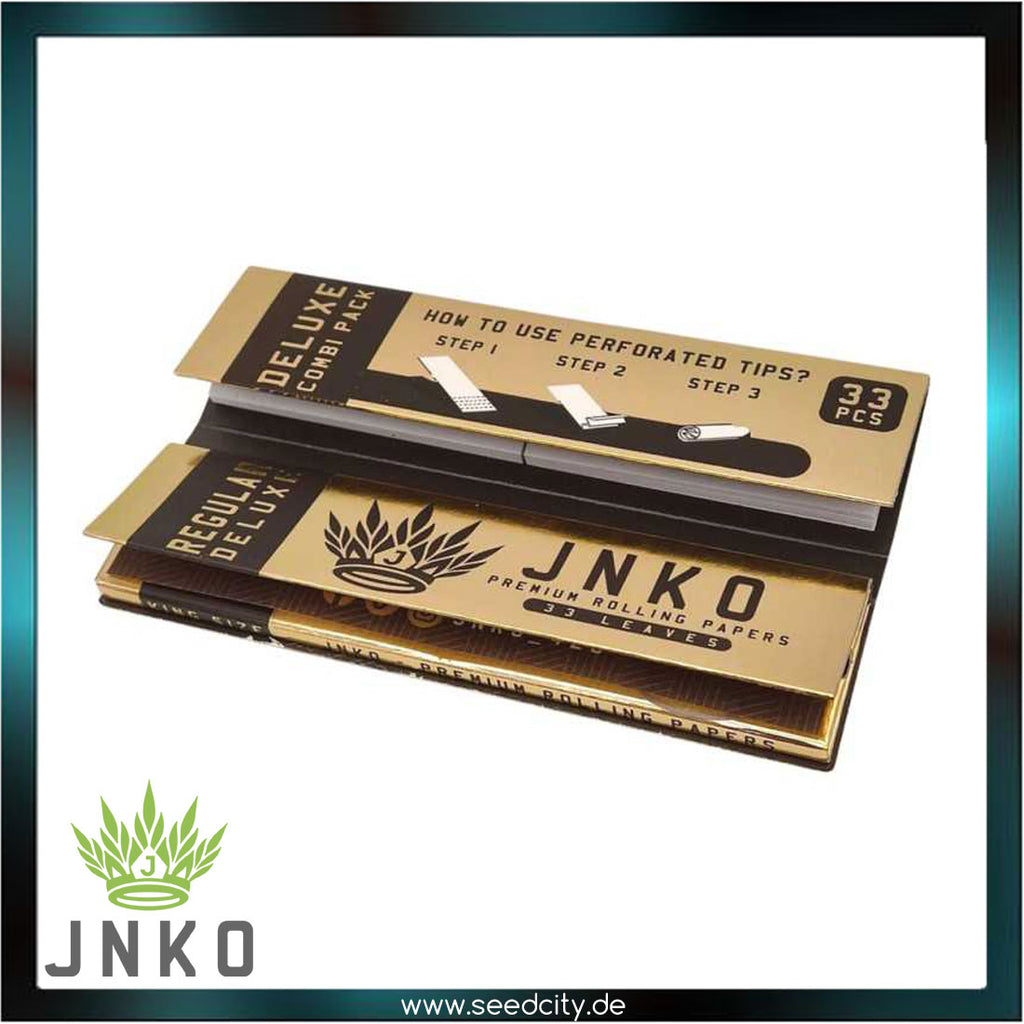 JNKO - Regular Deluxe Rolling Papers - Combi Pack