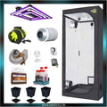 Seedcity - Growbox Komplettset - 80x80x1,80 - LED 200W